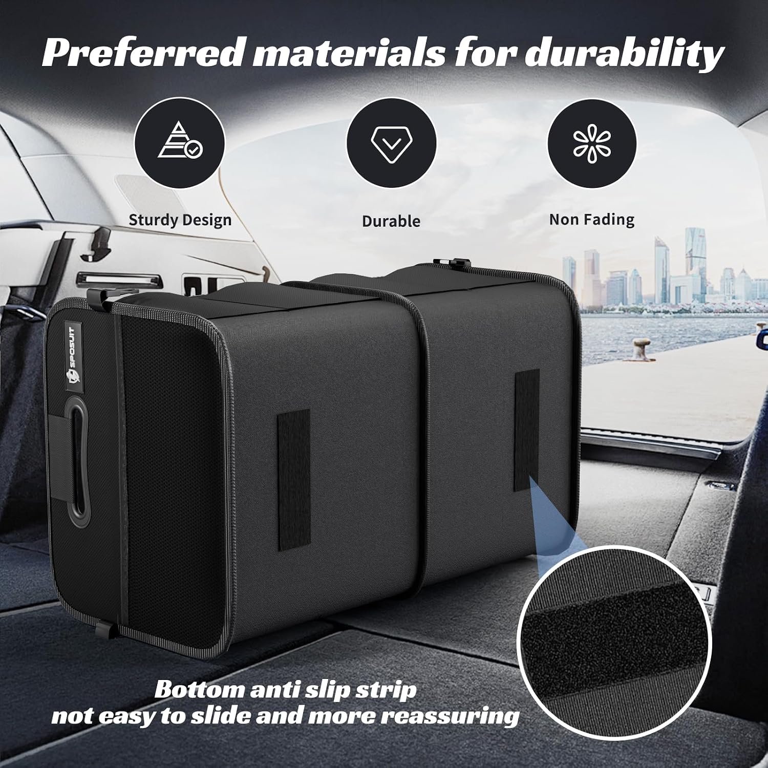 Folding Car Trunk Organizer — third-party reference view 3