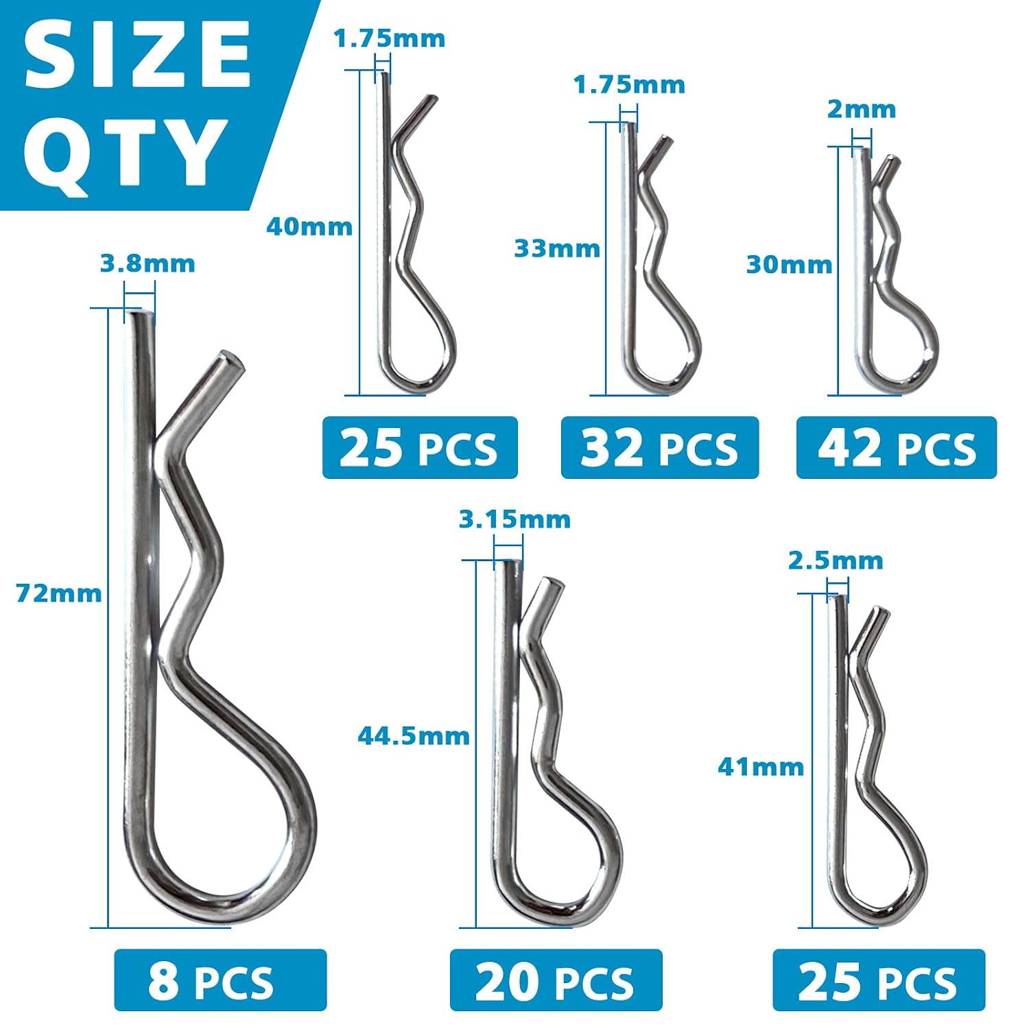 Tractor Hitch Pin Assortment — third-party reference view 3