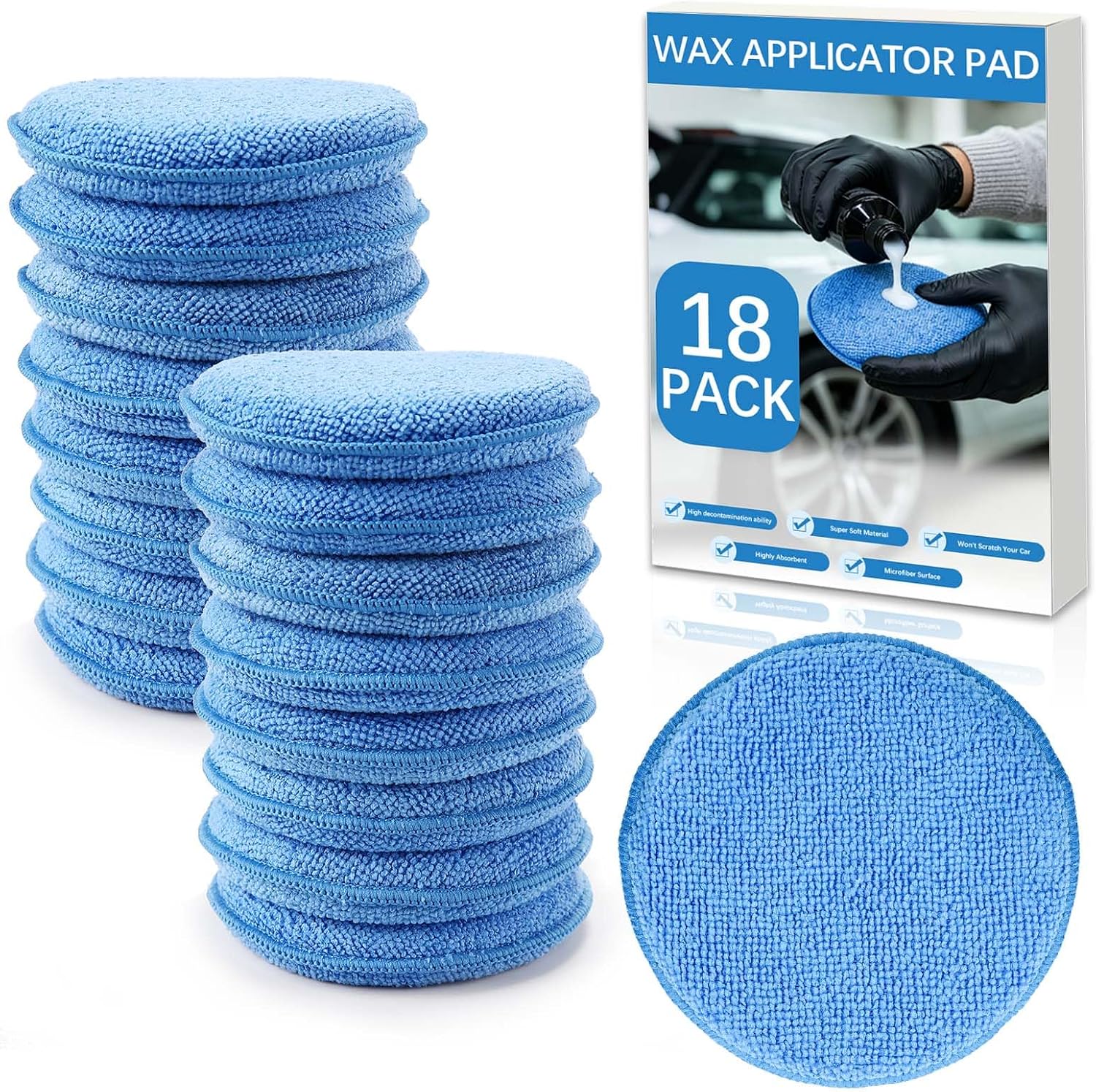 Detailing Applicator Pads — Vehicle Detailing Shops