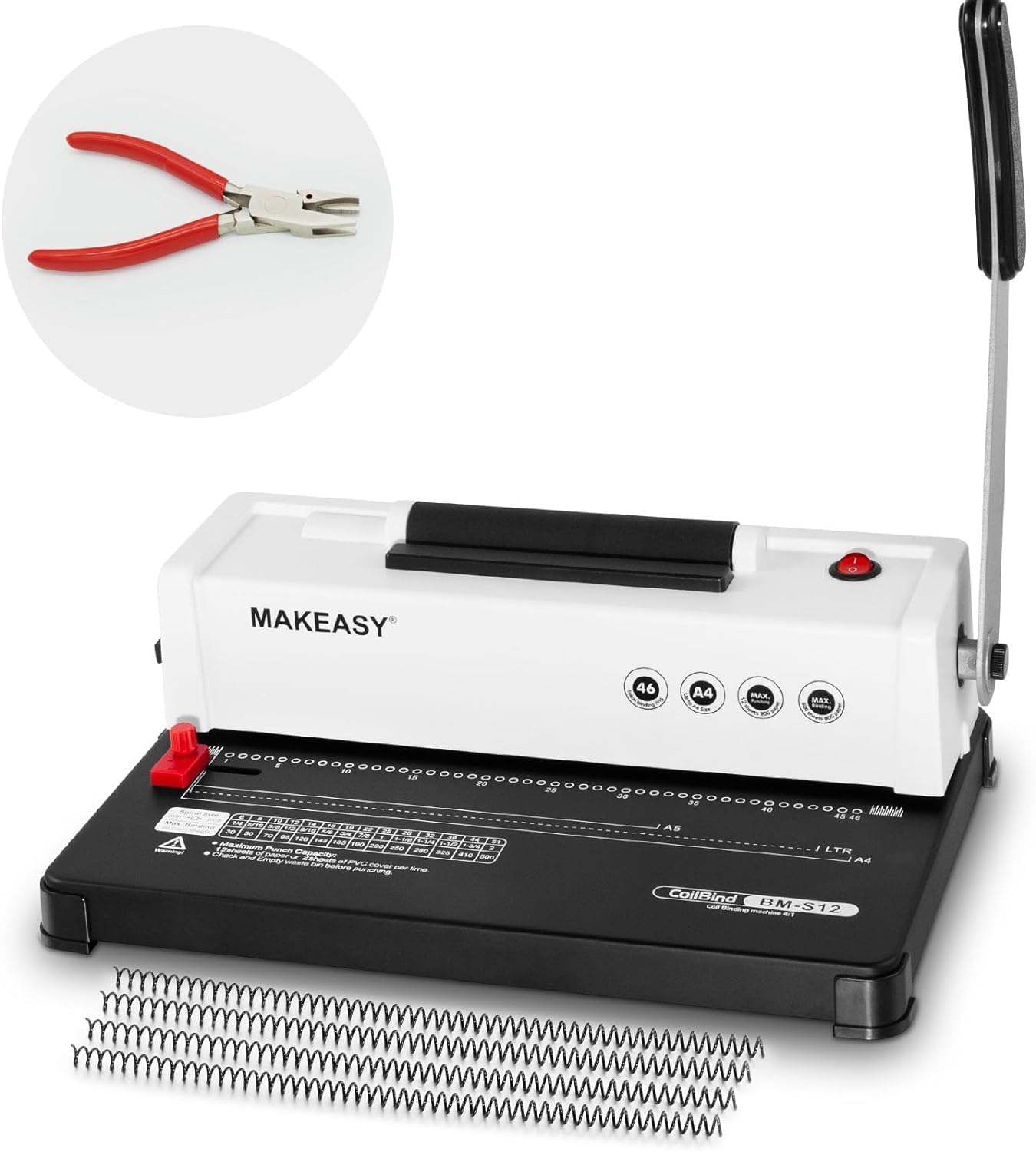 Coil Binding Machine — Document Finishing