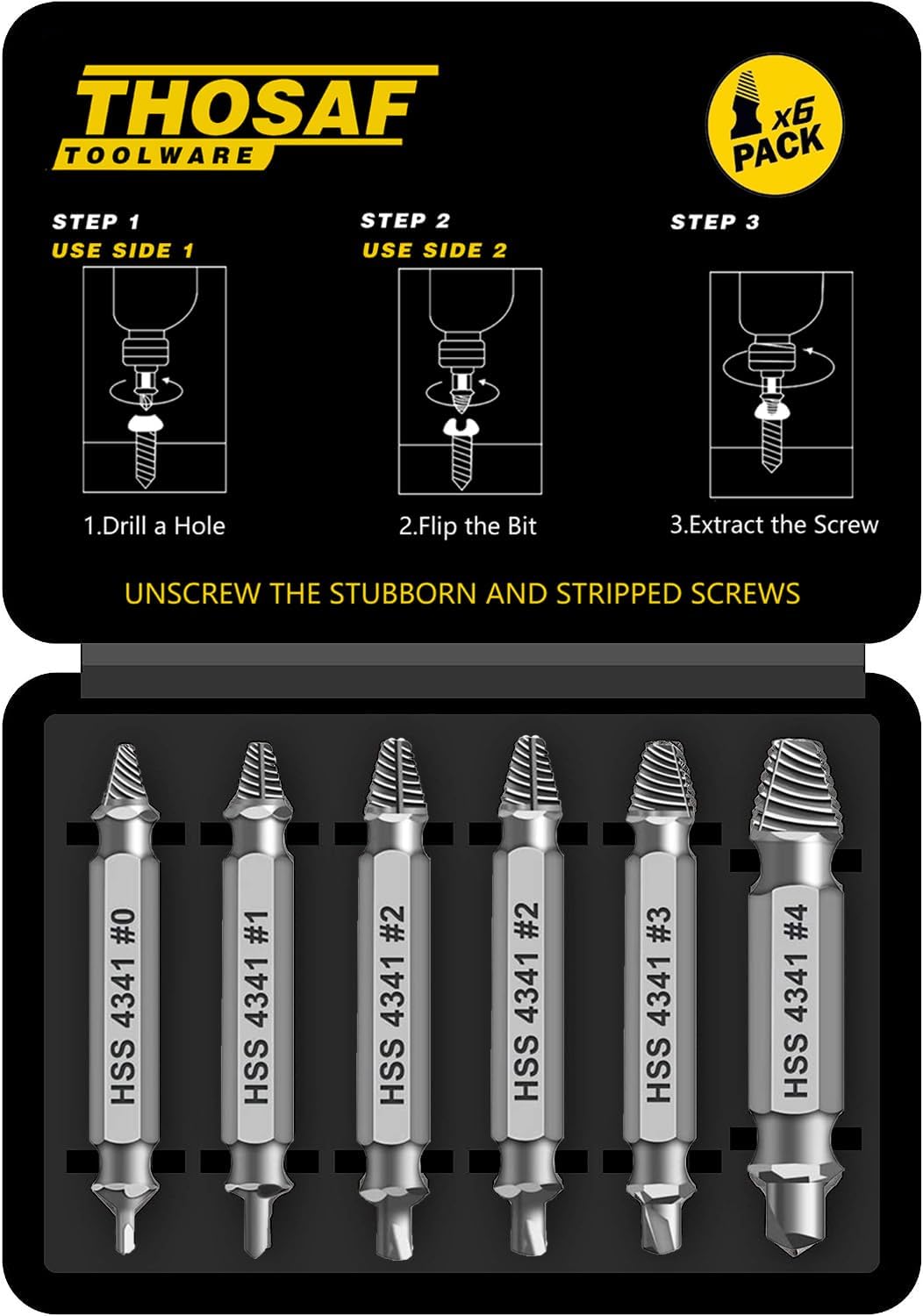 Damaged Screw Extractor Sets — Repair Workshops