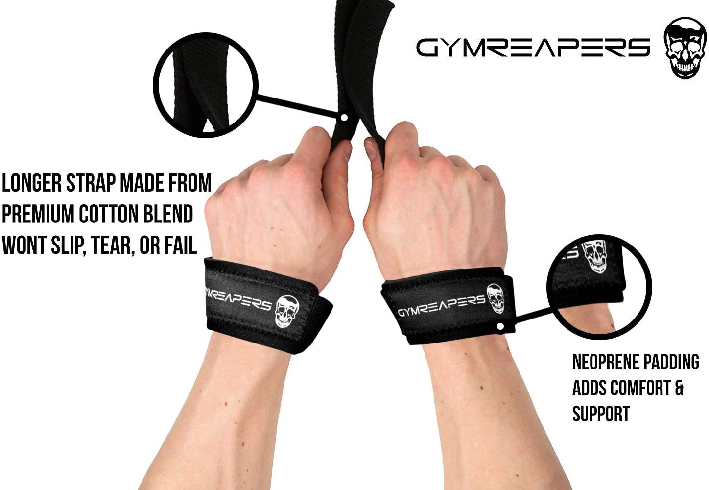 Weightlifting Wrist Straps - view 2