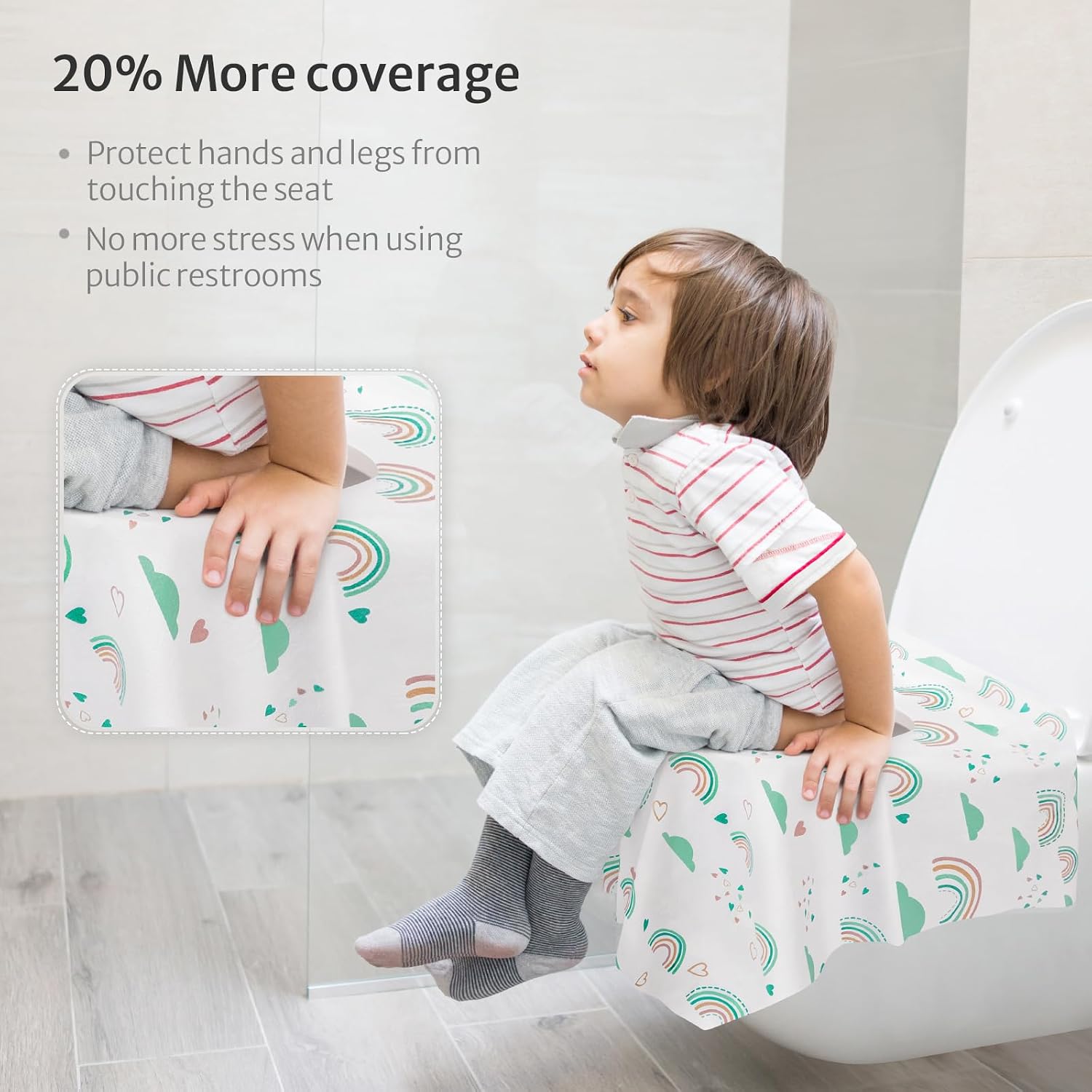 Disposable Travel Toilet Seat Covers - view 3