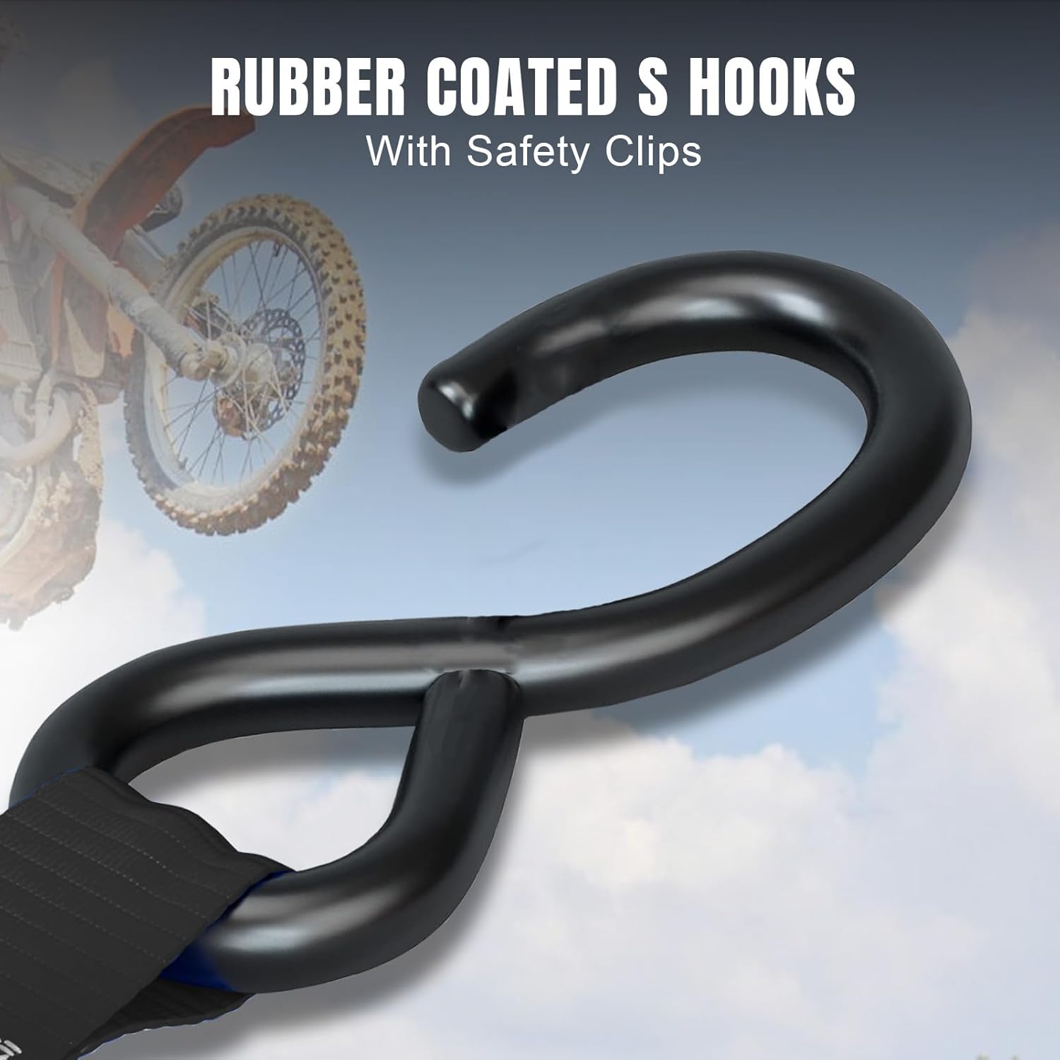 Ratchet Cargo Tie Down Straps - view 3