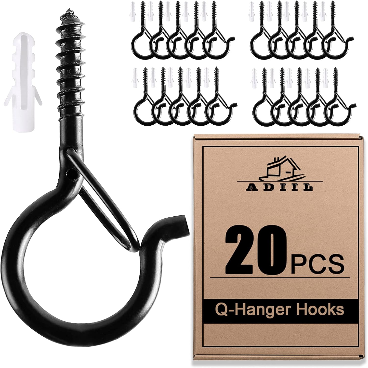 Safety Latch Screw Hooks for B2B Sourcing