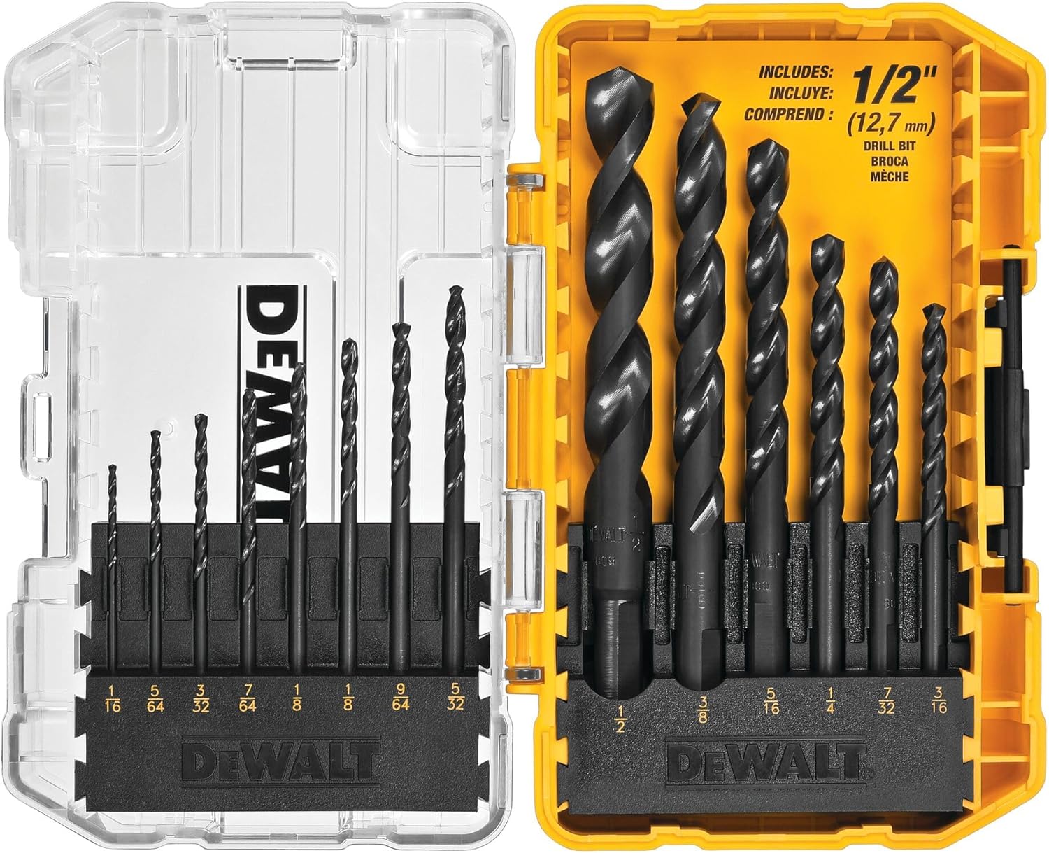 Multi Size Twist Drill Sets for B2B Sourcing