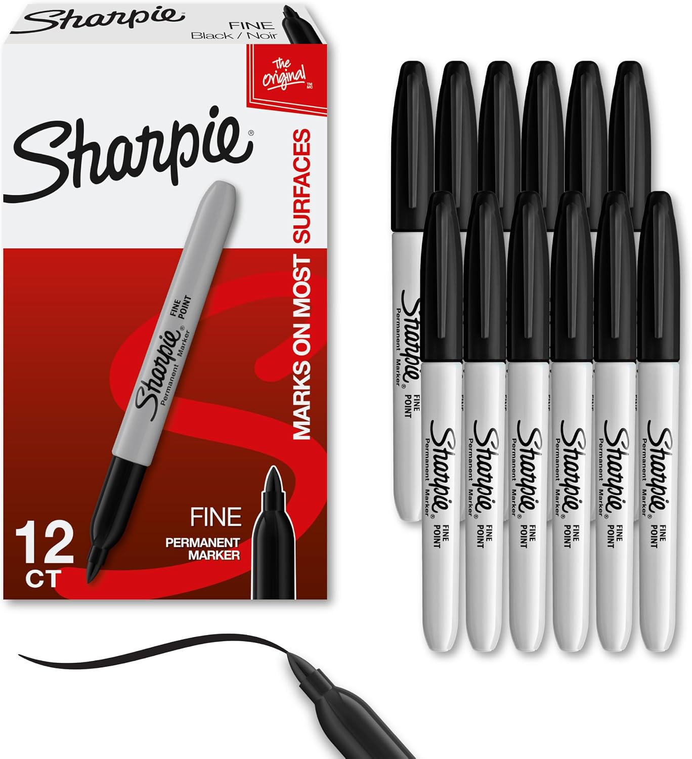 Fine Tip Permanent Marker Packs for B2B Sourcing