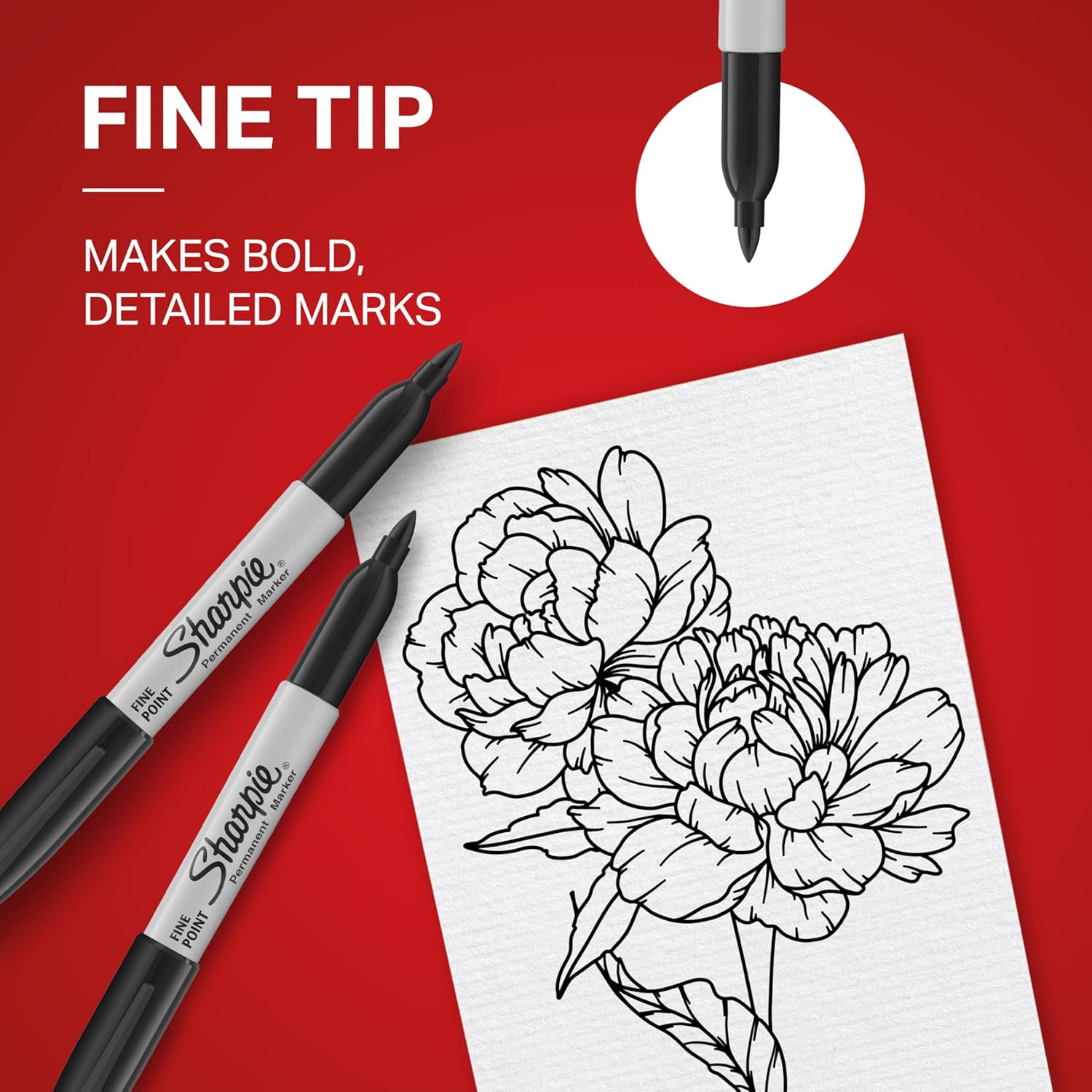 Fine Tip Permanent Marker Packs - view 3