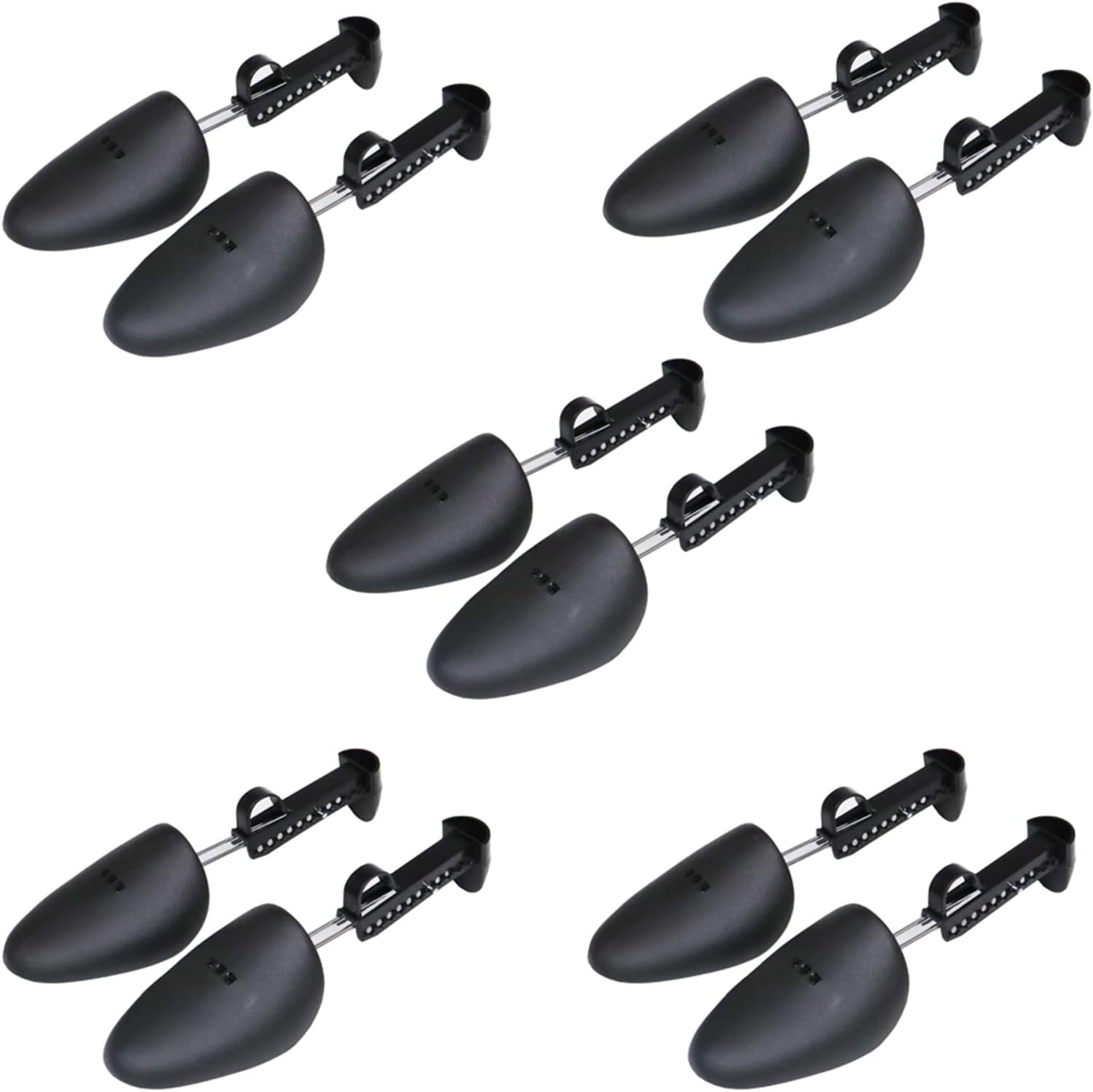 Adjustable Shoe Trees for Shoe-Care Assortments
