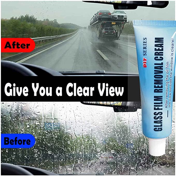 Car Glass Oil Film Cleaner - Safety and Long-term Protection