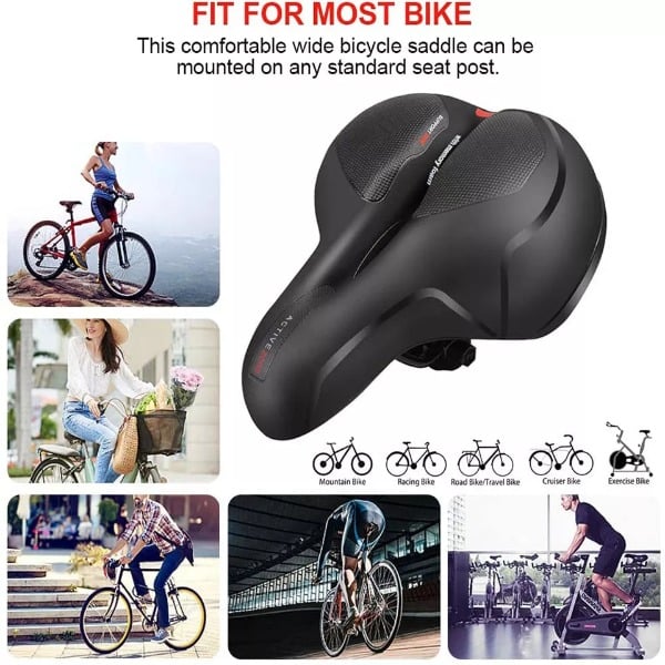 ULTIMATE ULTRA SOFT CYCLING LIGHT SADDLE