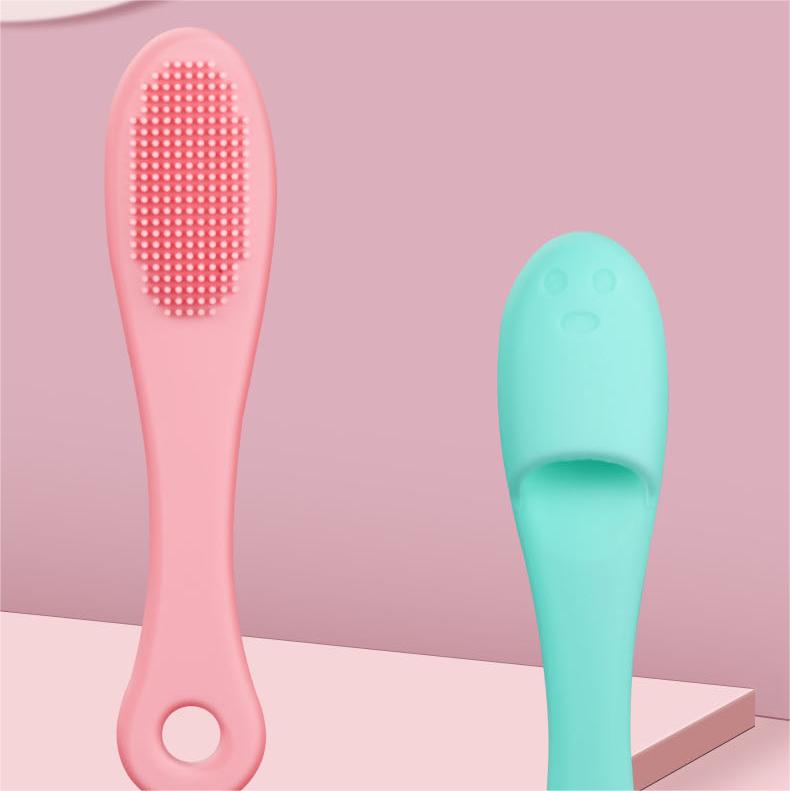 Pet silicone toothbrush