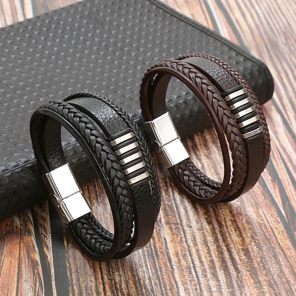 Leather bracelet