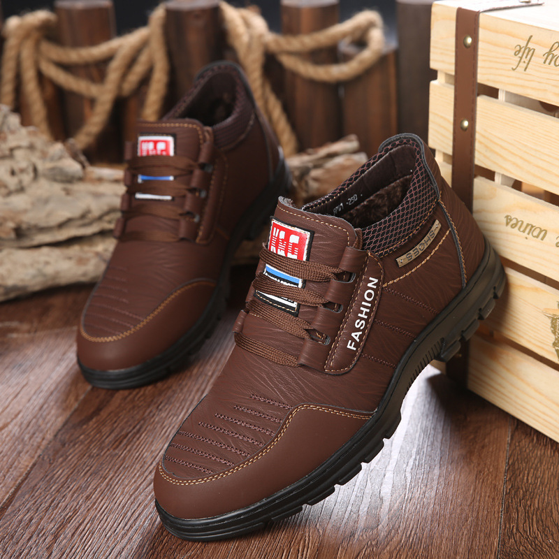 Men's business leather shoes