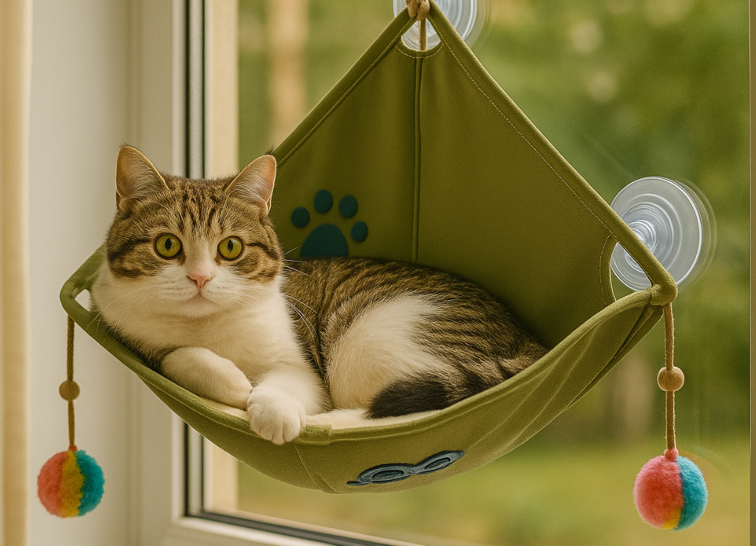 Cat Sunbathing Platform