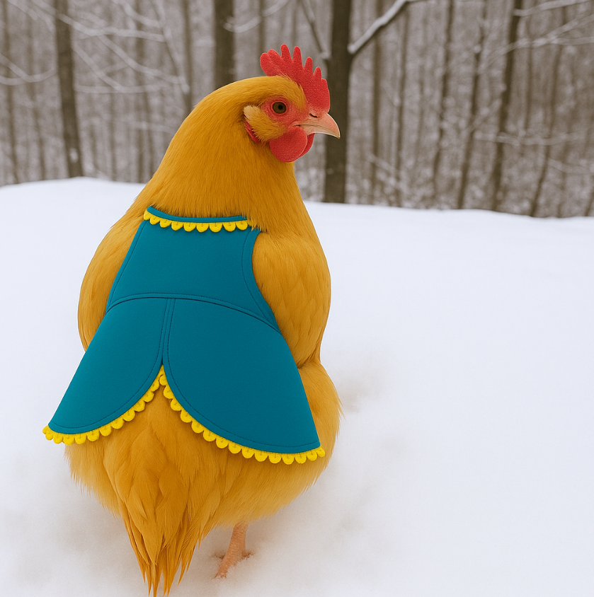 Chicken Saddle Vest