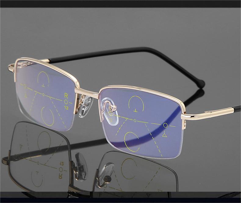 Intelligent zoom reading glasses