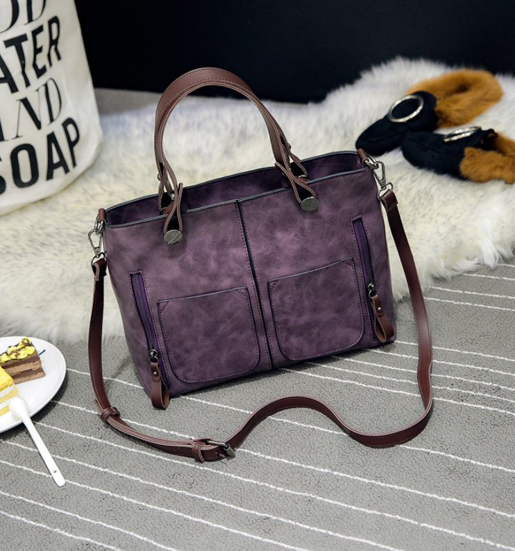 Retro tote bag