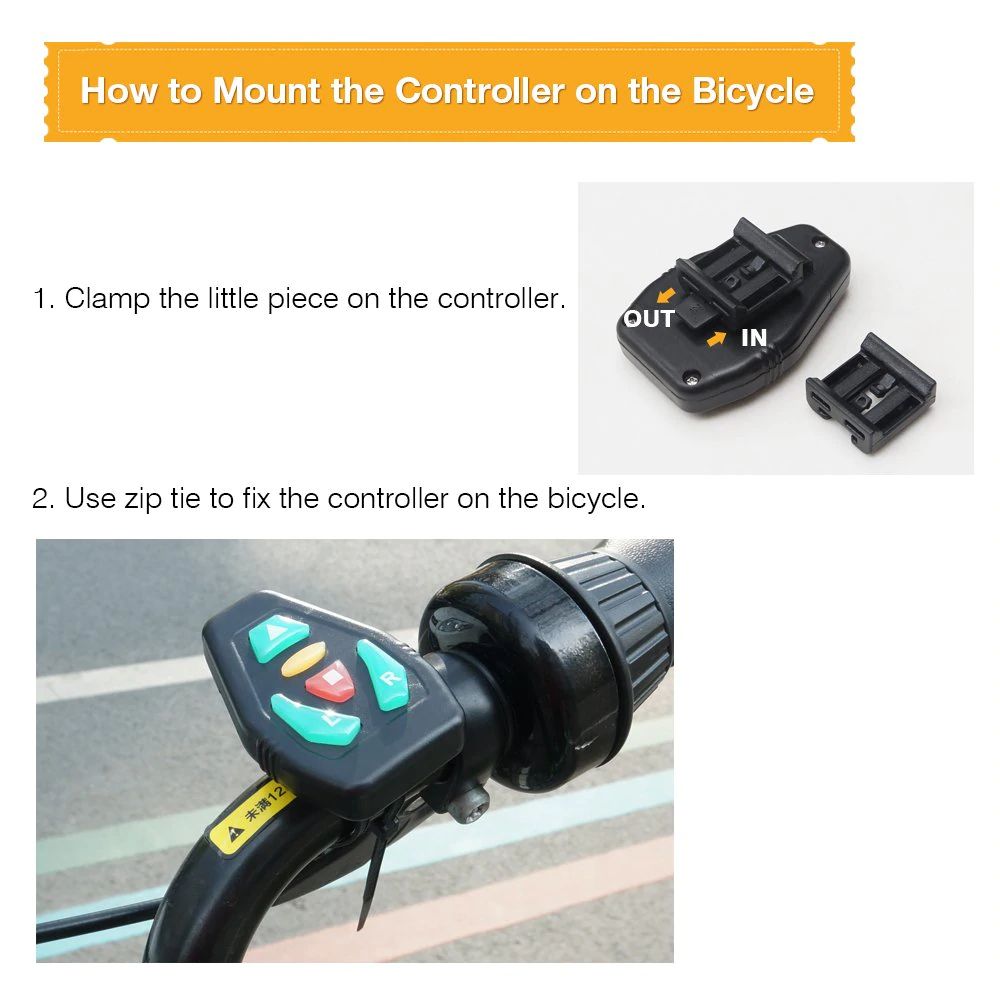 THE LED VEST WHITH DIRECTION INDICATORS
