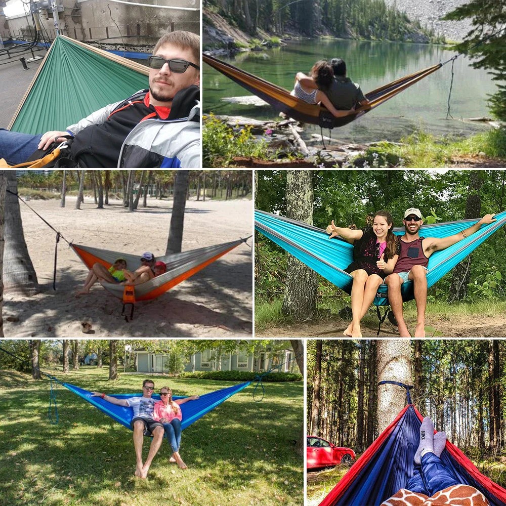 Portable Parachute Leisure Travel Hammock