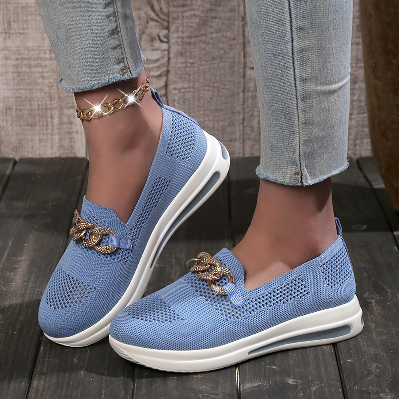 Chain mesh shoes