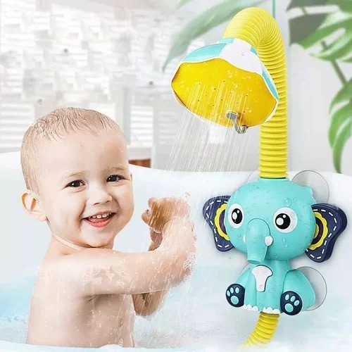 Cute elephant sprinkler bath toy