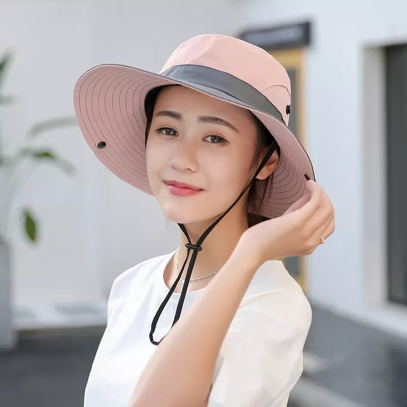 UV protection folding sun hat