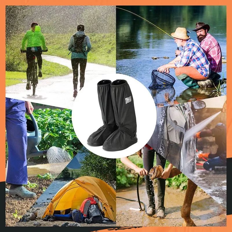 All-round long waterproof boot cover