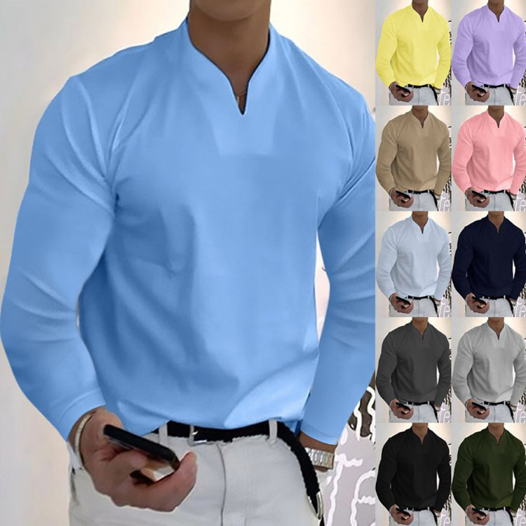 Solid color sports t-shirt