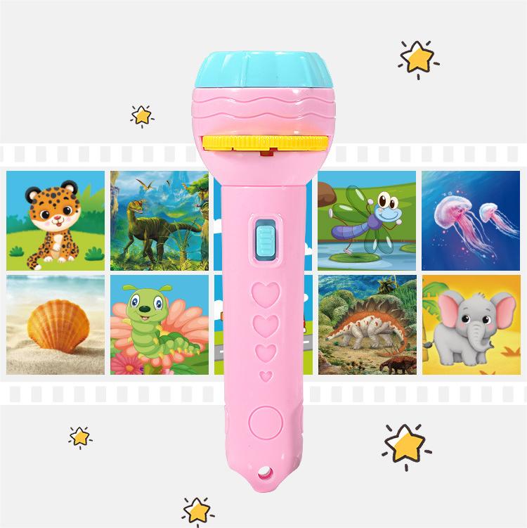 Children's flashlight projector