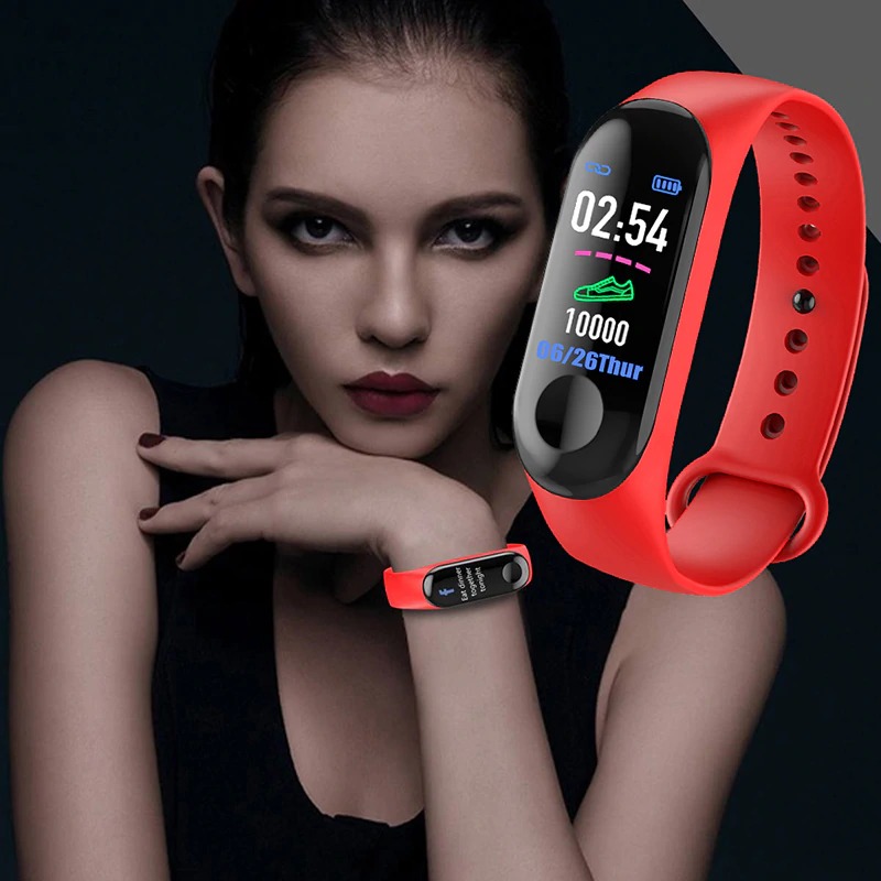 SMART FITNESS WATCH BLUETOOTH BRACELET WRISTBAND