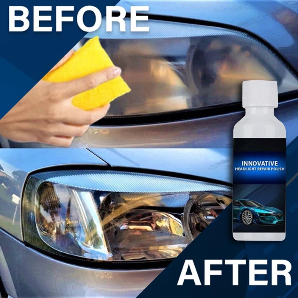 Powerful Premium Headlight Restoring Polish