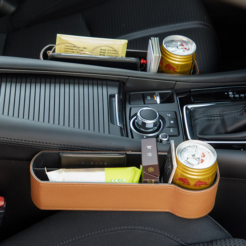 Automobile seat storage box