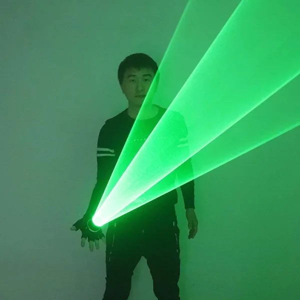ROTATING LASER GLOVES