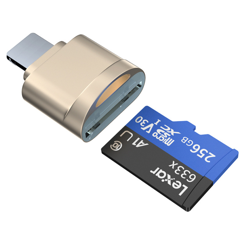 Mobile phone card reader